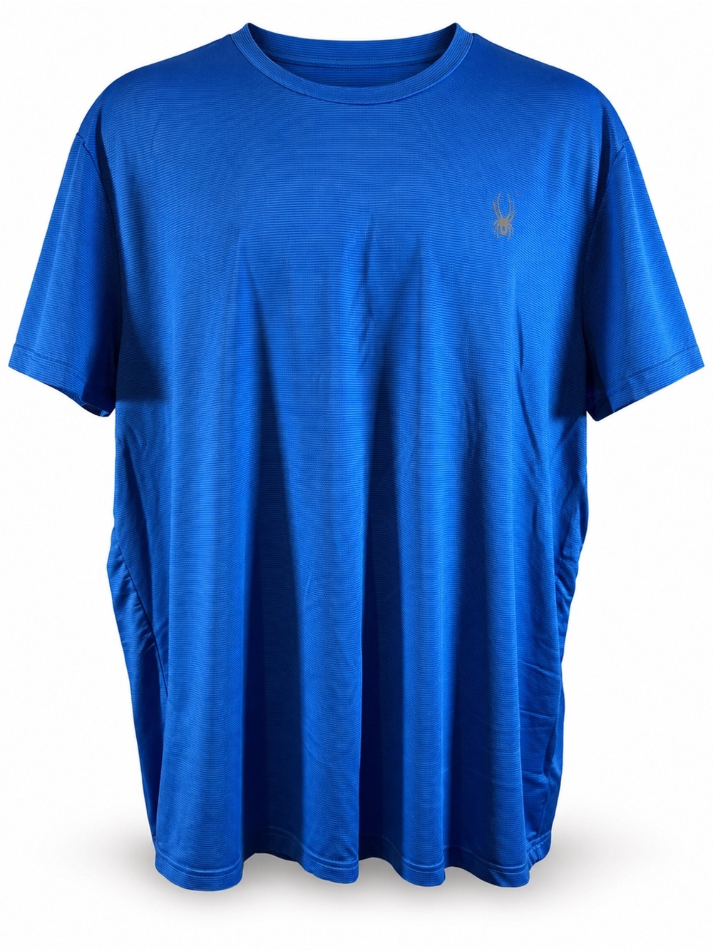 Spyder Active ProWeb Blue Performance Tee XXL Moisture Wicking Athleisure Men’s